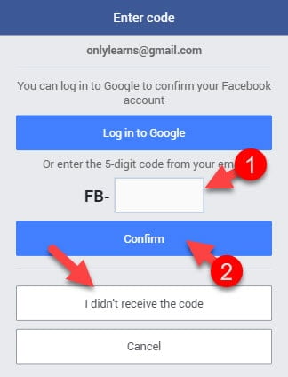 facebook-verification-code