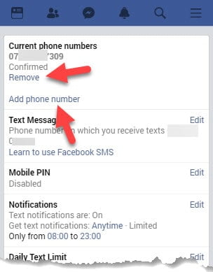 fb-mobile-number-change