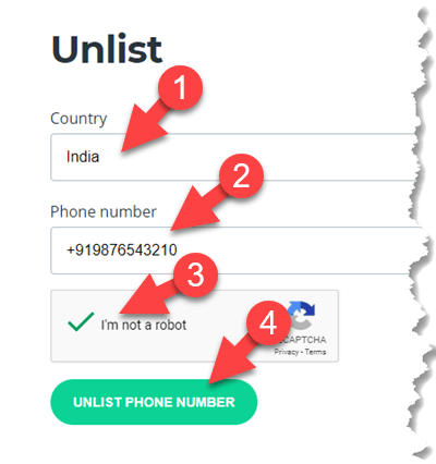 number-unlist